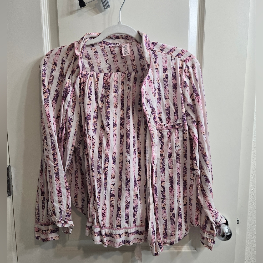Victoria Secret Floral Striped Women's Pajamas